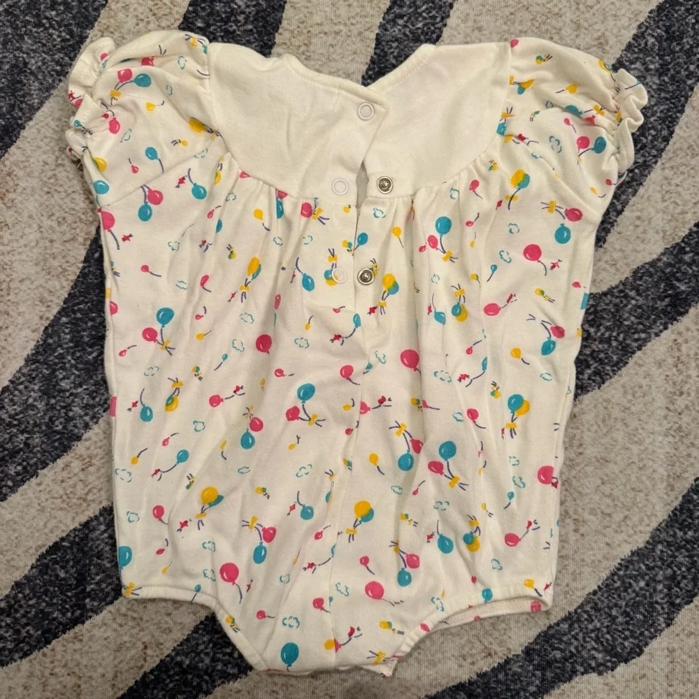 Tiny Town Togs Vintage 9M Little Girl's Bubble EUC